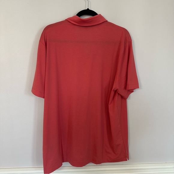 Mercer+Mettle Men’s Short Sleeve Stretch Red/Orange Jersey Polo Size XL GUC - Picture 7 of 7